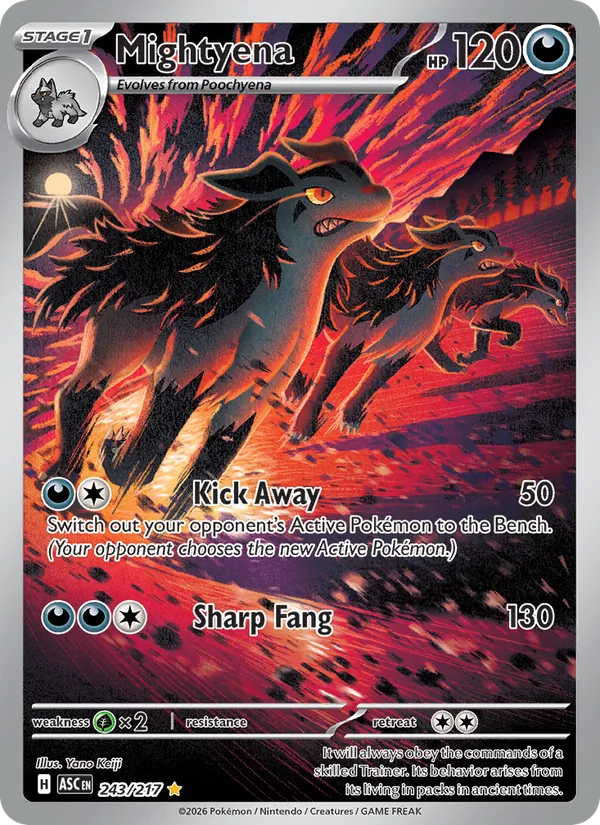 Mightyena Ascended Heroes 243/217