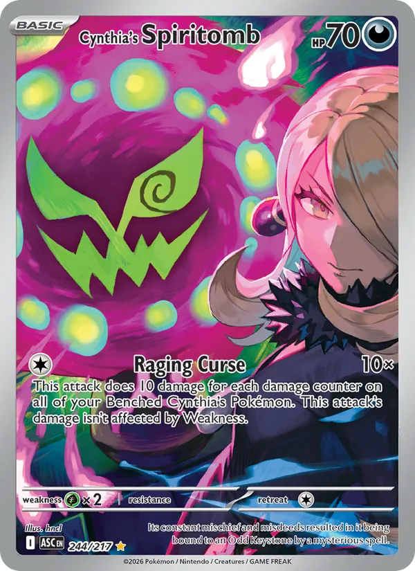 Cynthia's Spiritomb Ascended Heroes 244/217