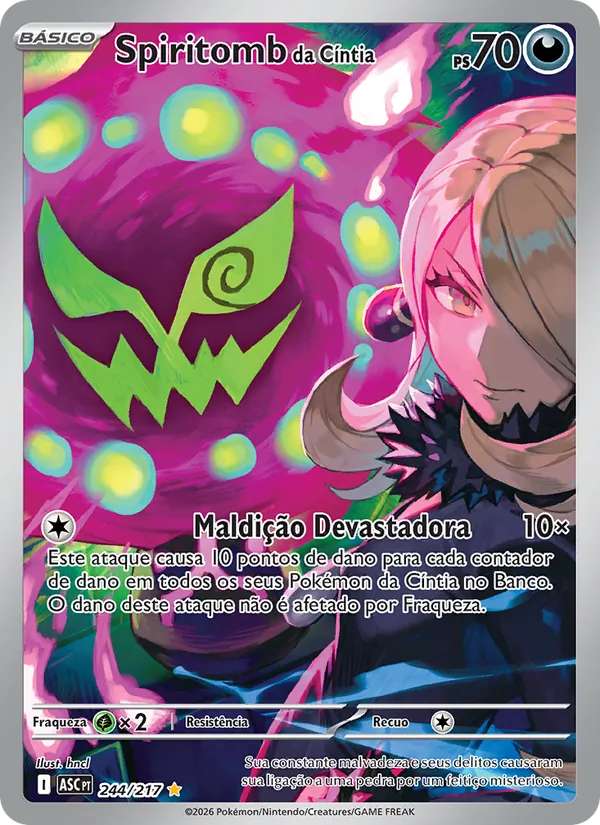 Spiritomb da Cíntia Heróis Excelsos 244/217