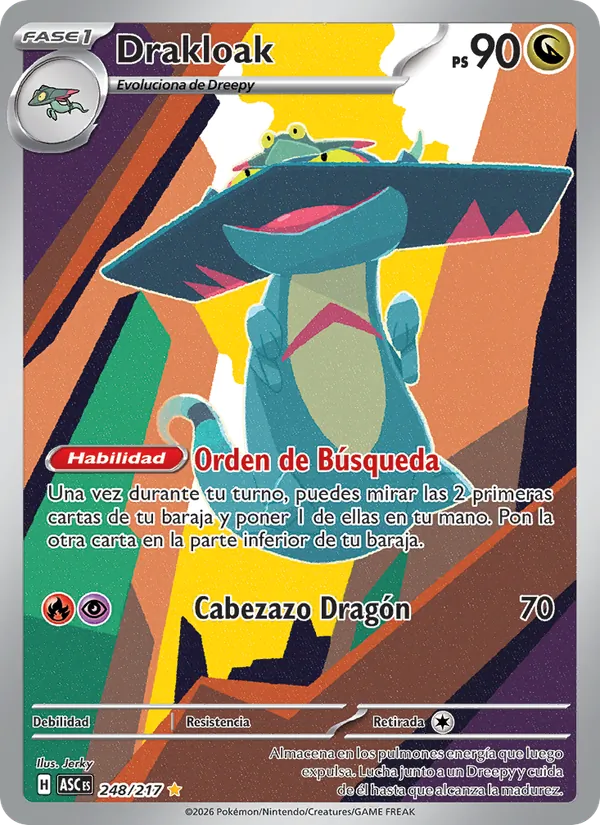 Drakloak Héroes Ascendentes 248/217