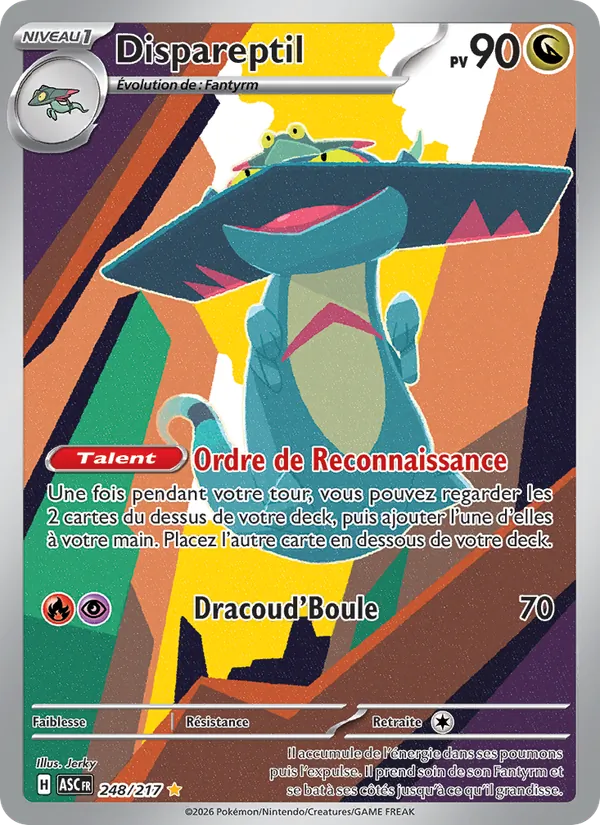 Dispareptil Héros Transcendants 248/217