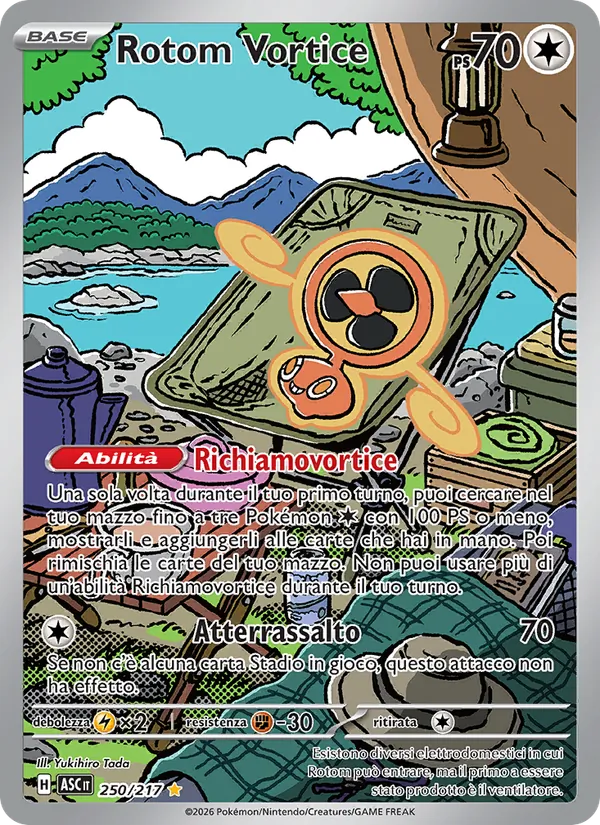 Rotom Vortice Ascesa Eroica 250/217