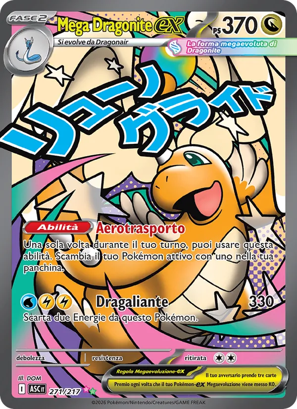 Mega Dragonite-ex Ascesa Eroica 271/217