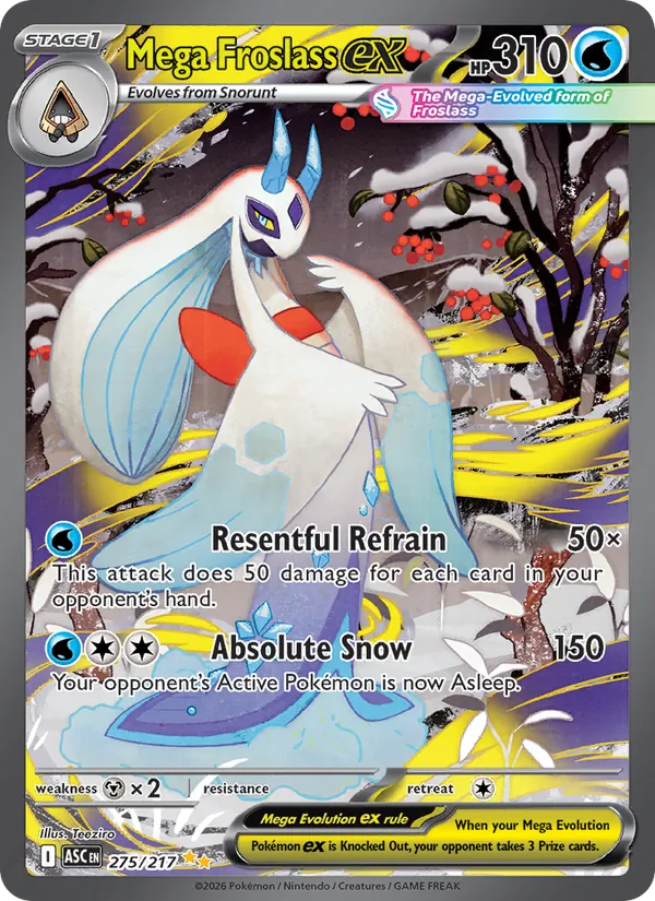 Mega Froslass ex Ascended Heroes 275/217