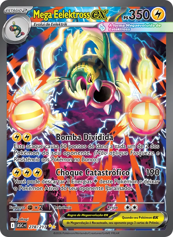 Mega Eelektross ex Heróis Excelsos 278/217