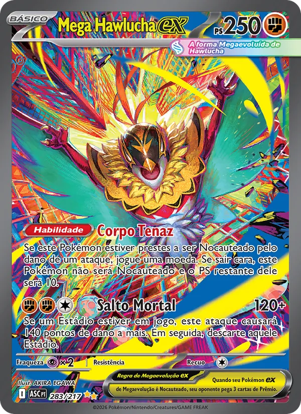 Mega Hawlucha ex Heróis Excelsos 283/217