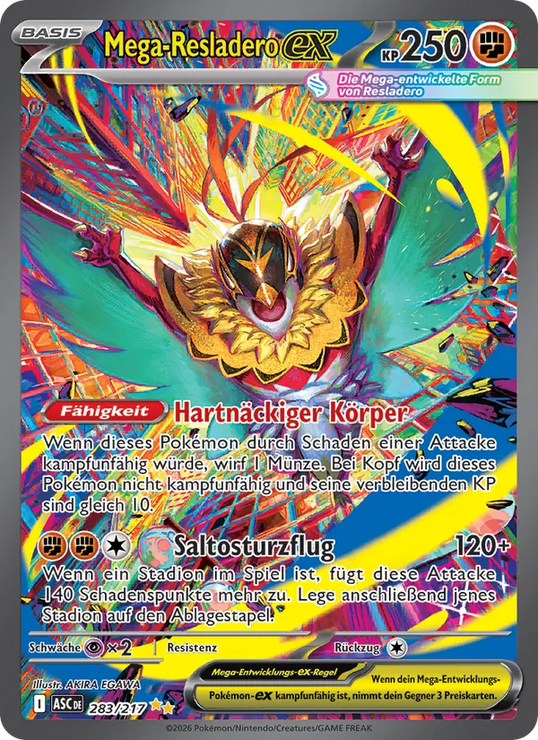 Mega-Resladero-ex Erhabene Helden 283/217