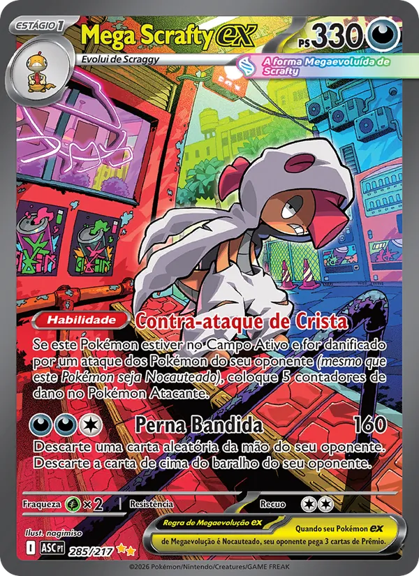Mega Scrafty ex Heróis Excelsos 285/217
