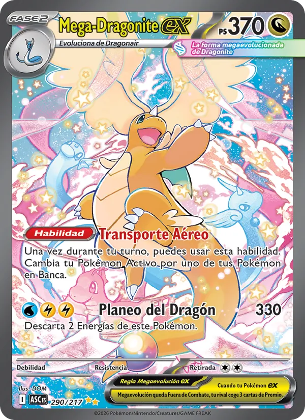 Mega-Dragonite ex Héroes Ascendentes 290/217