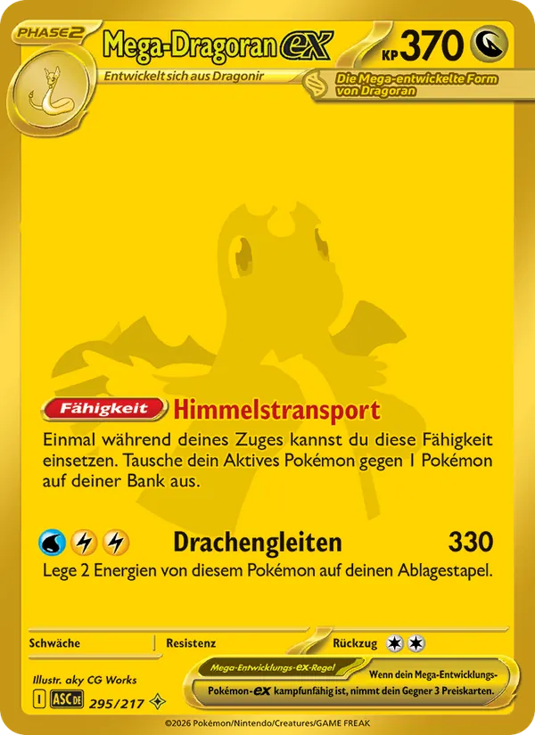 Mega-Dragoran-ex Erhabene Helden 295/217