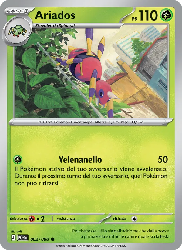 Ariados Equilibrio Perfetto 002/88