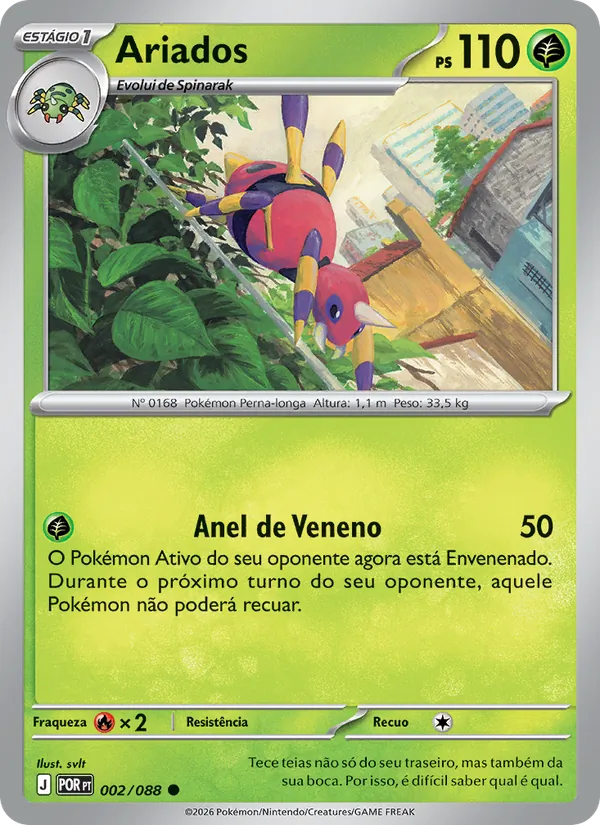 Ariados Equilíbrio Perfeito 002/88