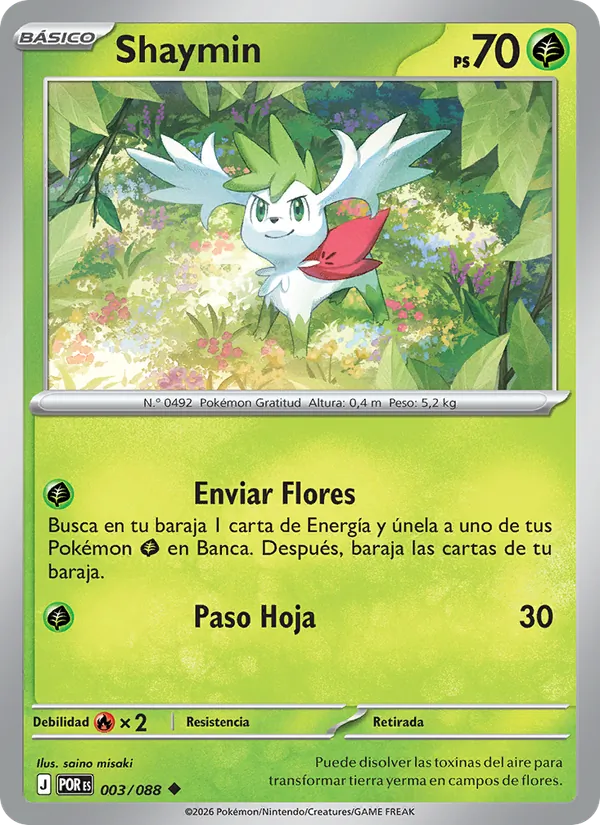 Shaymin Equilibrio Perfecto 003/88