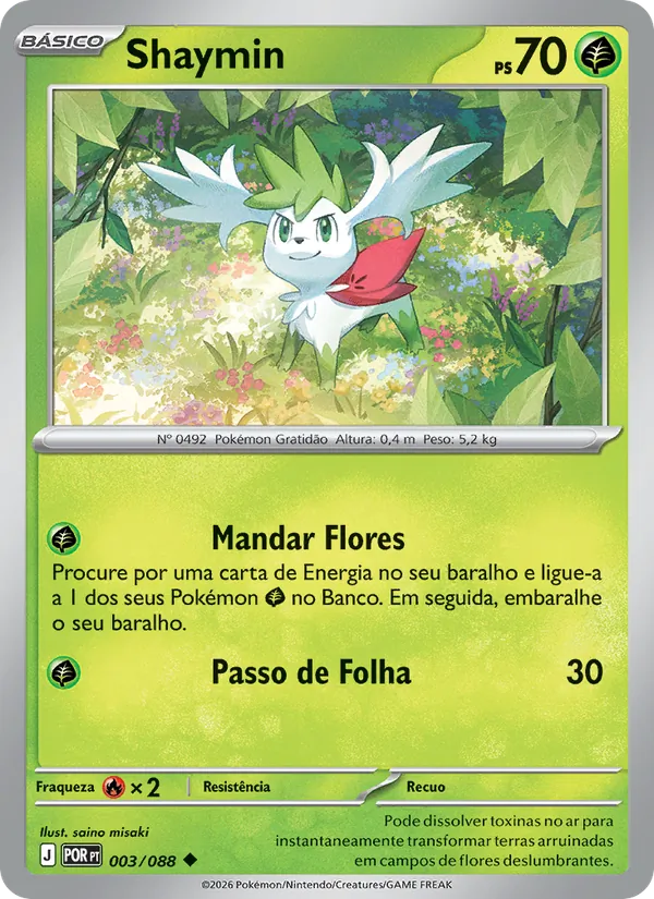 Shaymin Equilíbrio Perfeito 003/88