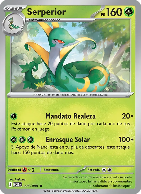 Serperior Equilibrio Perfecto 006/88