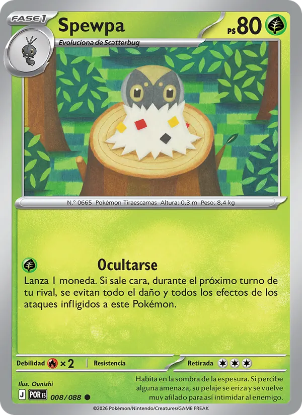 Spewpa Equilibrio Perfecto 008/88