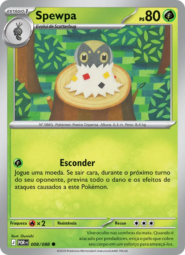 Spewpa Equilíbrio Perfeito 008/88