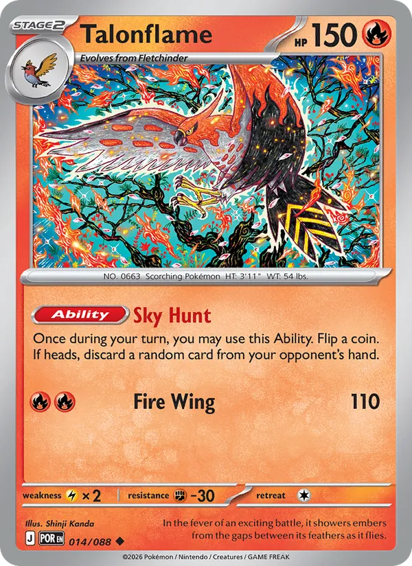 Talonflame Perfect Order 014/88
