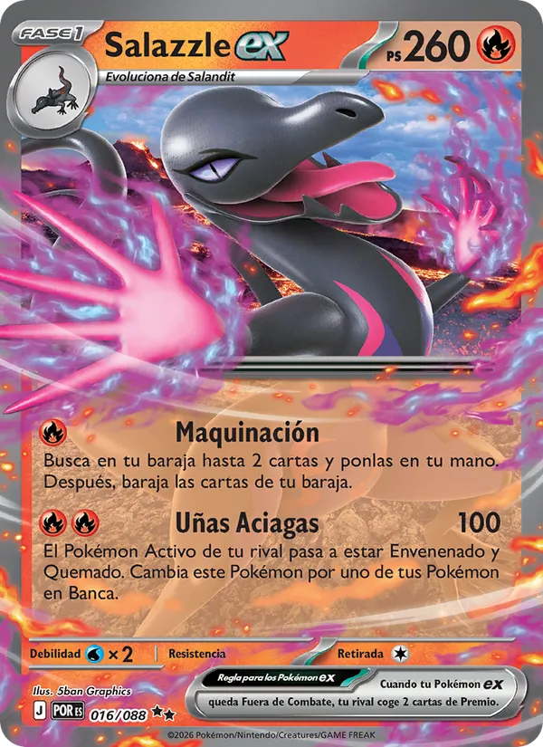 Salazzle ex Equilibrio Perfecto 016/88