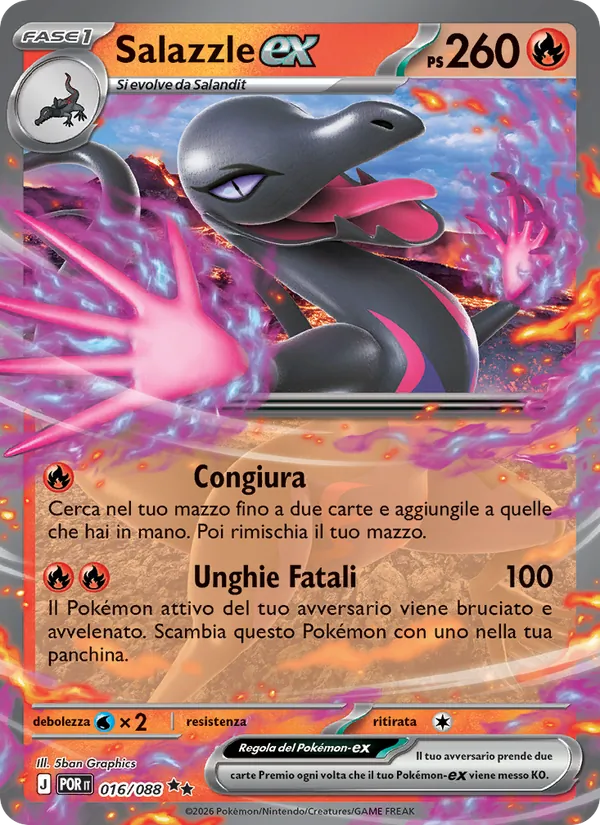 Salazzle-ex Equilibrio Perfetto 016/88