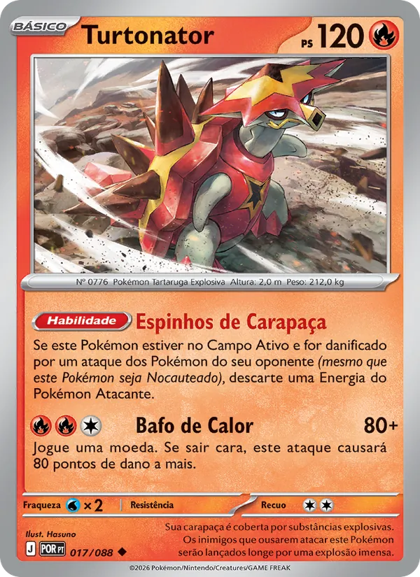 Turtonator Equilíbrio Perfeito 017/88