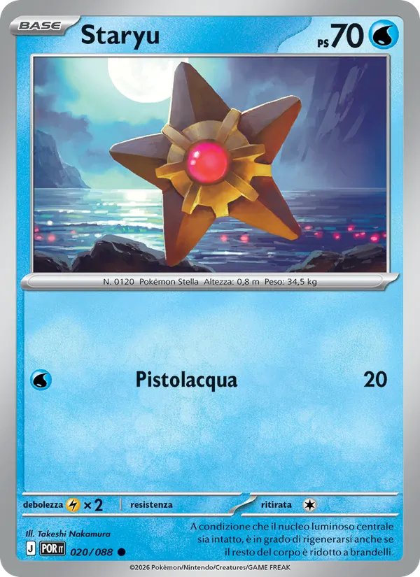 Staryu Equilibrio Perfetto 020/88
