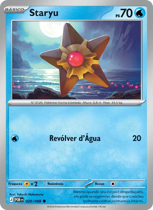Staryu Equilíbrio Perfeito 020/88