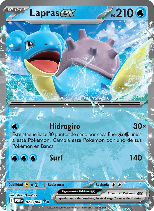 Lapras ex Equilibrio Perfecto 022/88