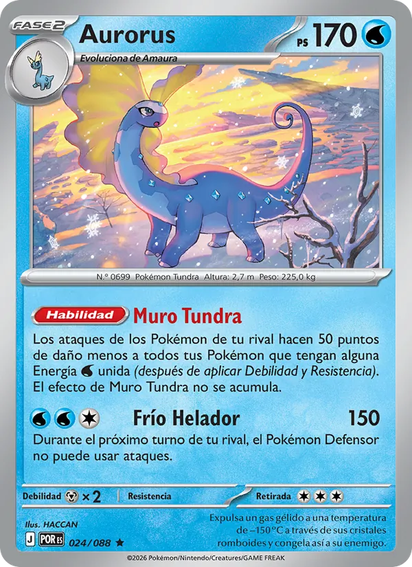 Aurorus Equilibrio Perfecto 024/88