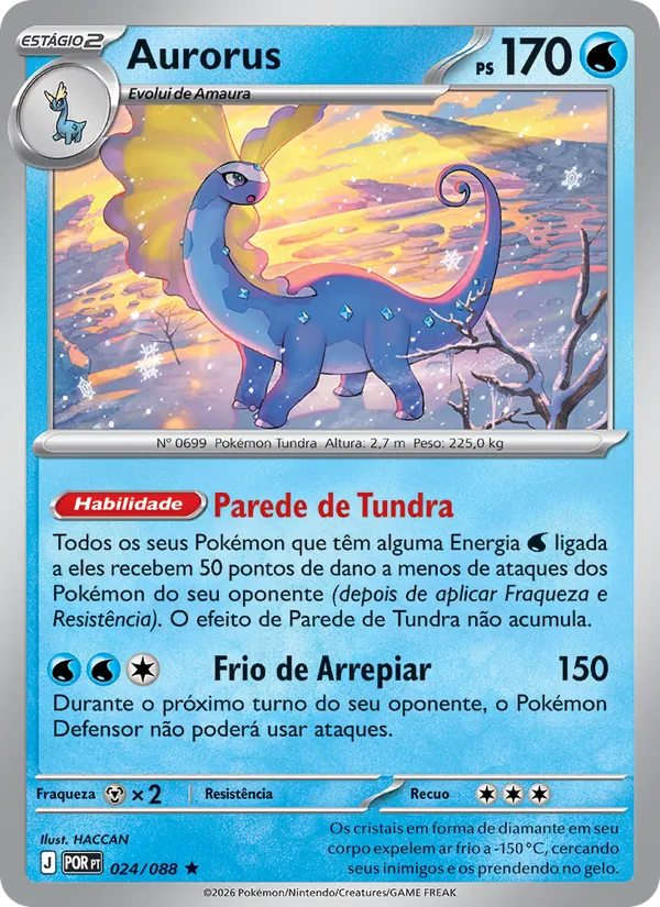 Aurorus Equilíbrio Perfeito 024/88