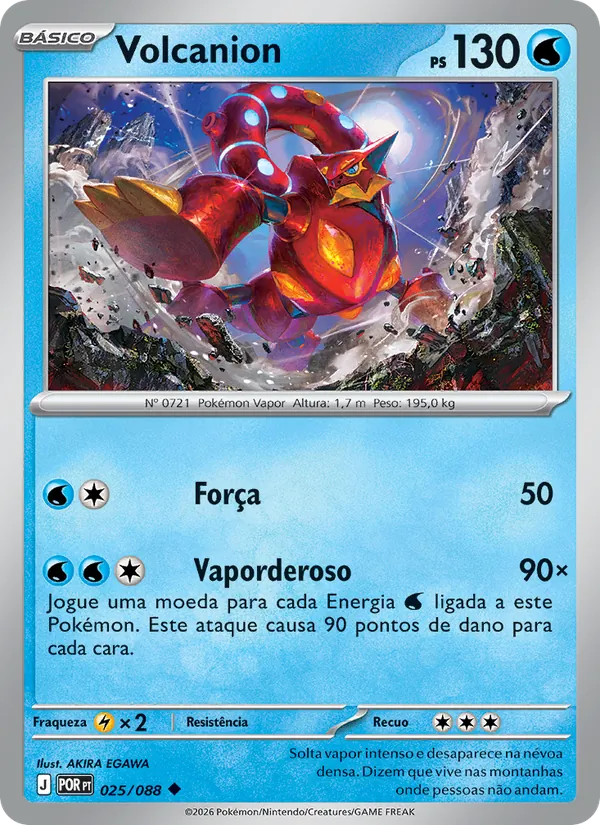 Volcanion Equilíbrio Perfeito 025/88