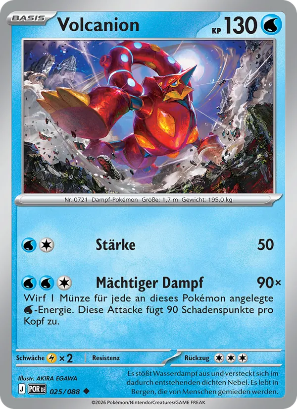 Volcanion Optimale Ordnung 025/88
