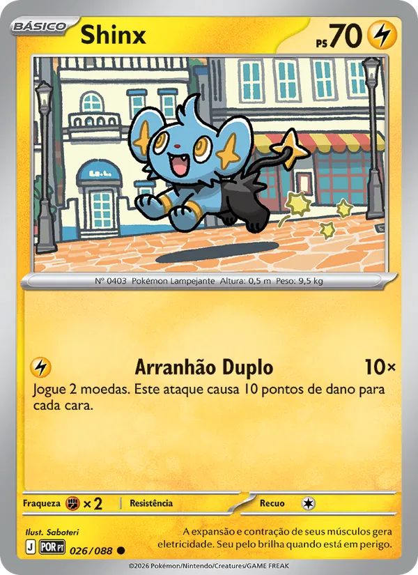 Shinx Equilíbrio Perfeito 026/88