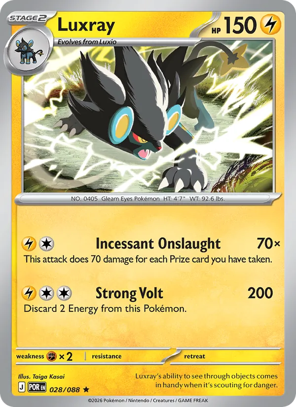 Luxray Perfect Order 028/88