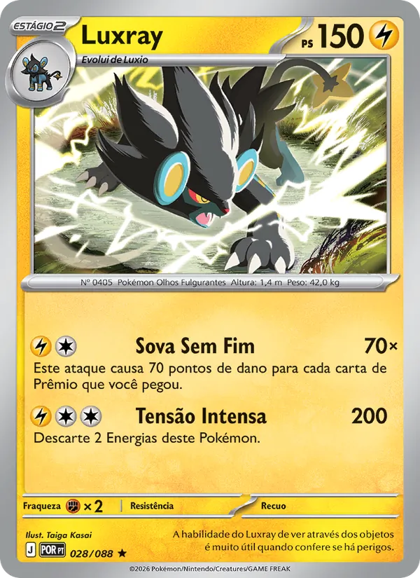 Luxray Equilíbrio Perfeito 028/88