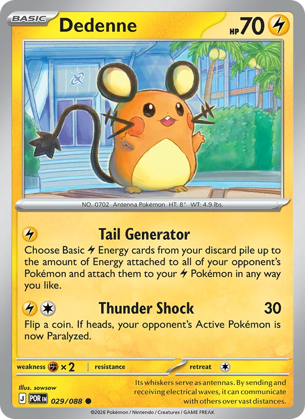 Dedenne Perfect Order 029/88
