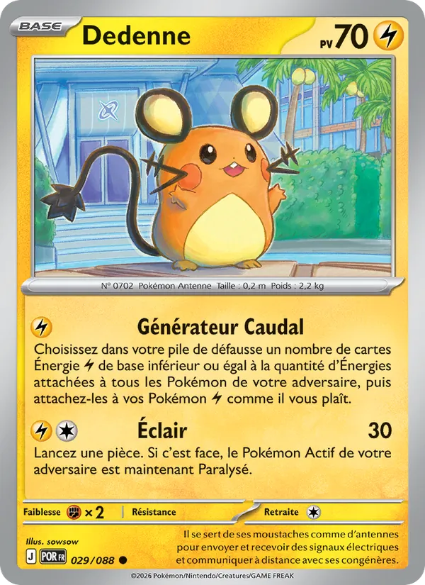 Dedenne Équilibre Parfait 029/88