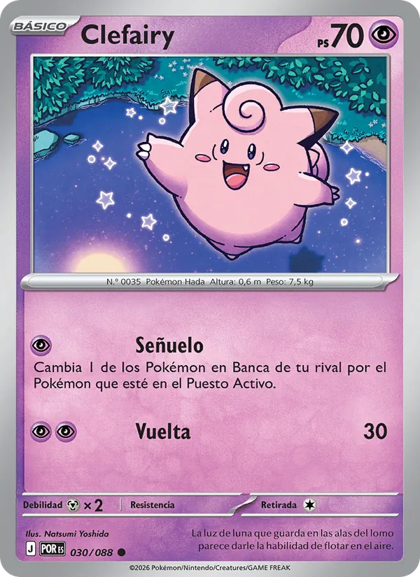 Clefairy Equilibrio Perfecto 030/88