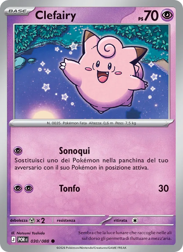 Clefairy Equilibrio Perfetto 030/88