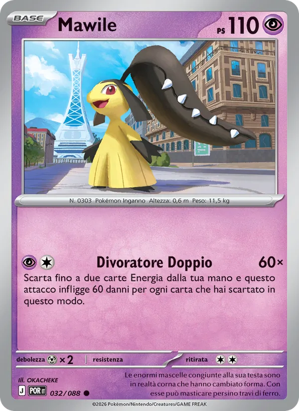 Mawile Equilibrio Perfetto 032/88