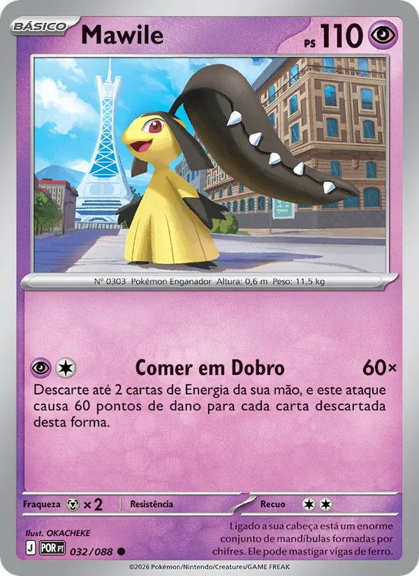 Mawile Equilíbrio Perfeito 032/88