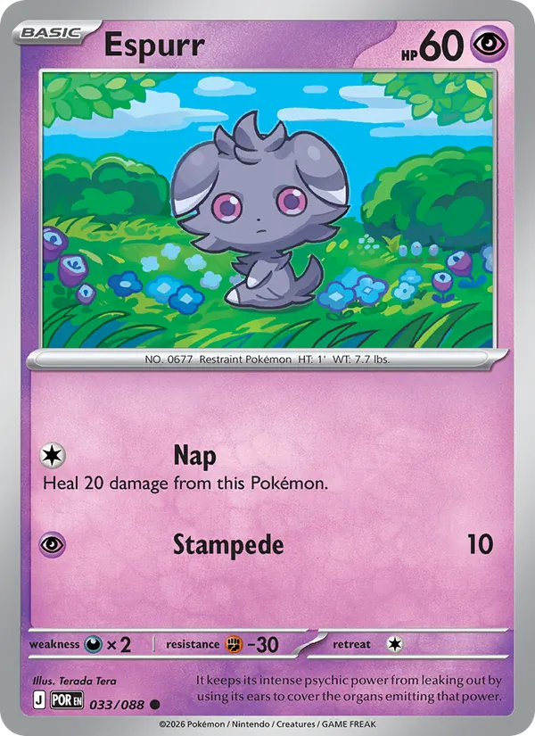 Espurr Perfect Order 033/88