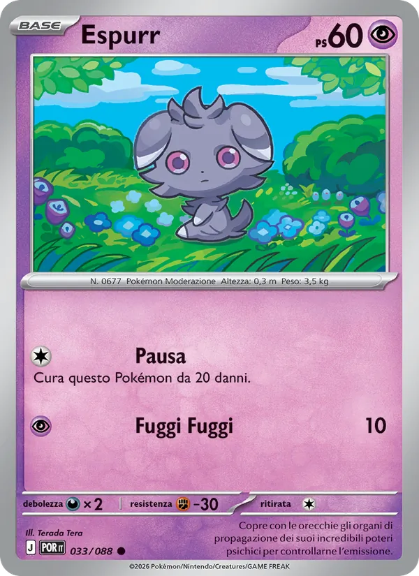 Espurr Equilibrio Perfetto 033/88