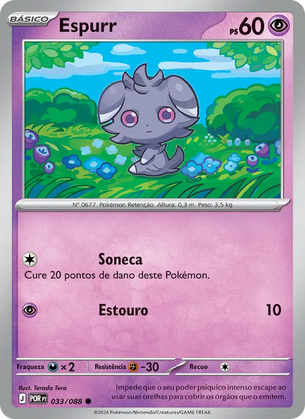 Espurr Equilíbrio Perfeito 033/88