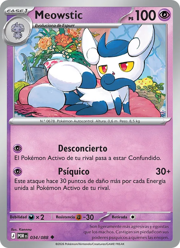 Meowstic Equilibrio Perfecto 034/88