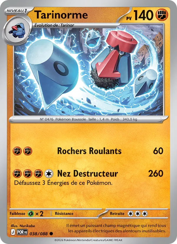 Tarinorme Équilibre Parfait 038/88