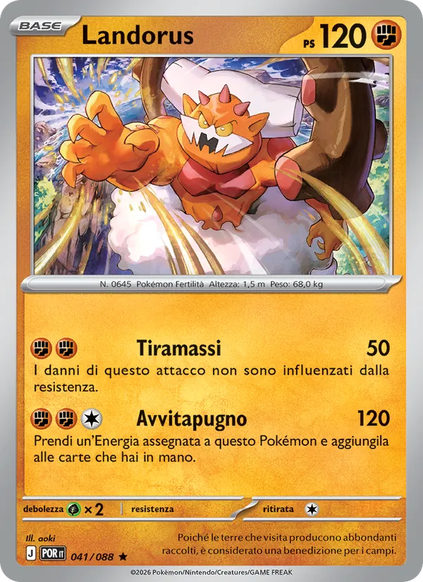 Landorus Equilibrio Perfetto 041/88