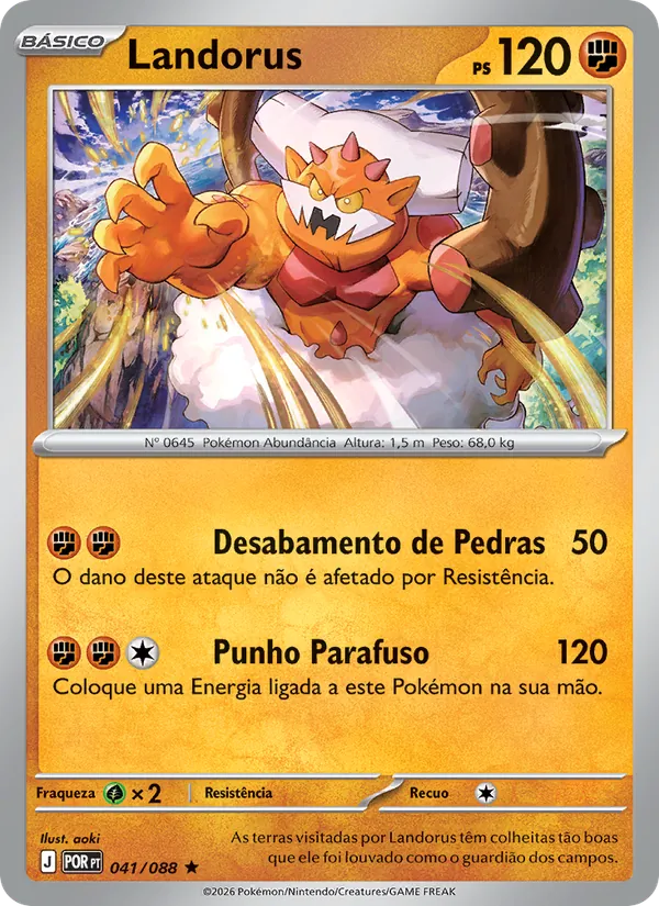 Landorus Equilíbrio Perfeito 041/88