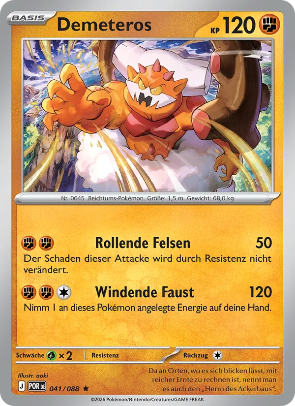 Demeteros Optimale Ordnung 041/88