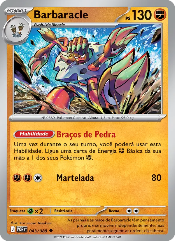 Barbaracle Equilíbrio Perfeito 043/88